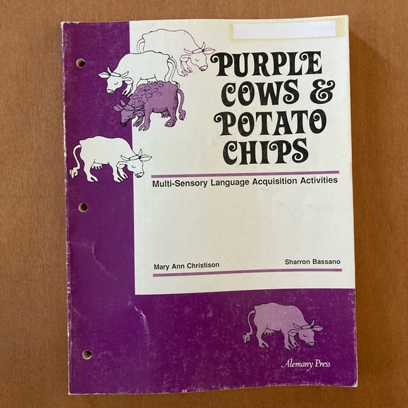 Purple Cows & Potato Chips Book - Picture 1 of 7